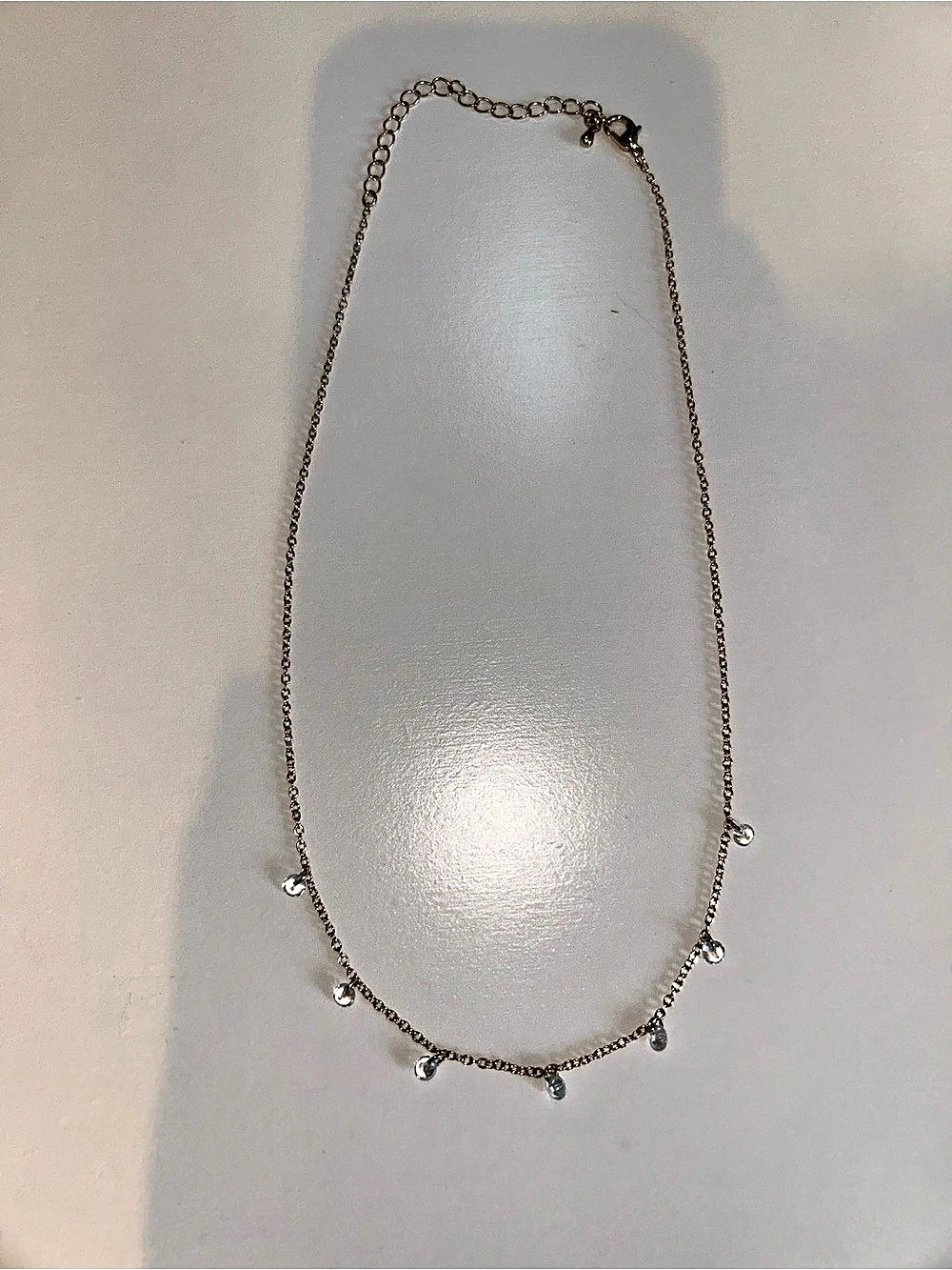 Gold-Tone Charm Necklace